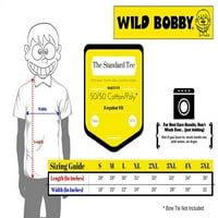 Wild Bobby, raj je pronašao plažu hladni pop kulturu muške grafičke majice, zlato, 4xl