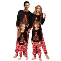 Božićna porodica koja odgovara pidžami za cijelu obitelj, Xmas pidžame za djecu za bebe, tinejdžeri,