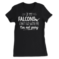 Falcons majica za ljubitelje ptica - ne idem