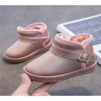 Ymiytanske čizme za djevojke Djeca Udobne snježne cipele na otvorenom čizme za gležnjeve ružičaste -