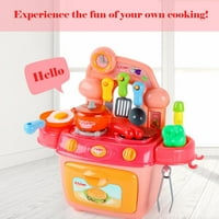 Kayannuo igračke Detalji imitiraju kuhanje kuhinjske igračke pećnice s poklopcima vodenim vodama