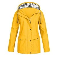 Ženski kaputi i jakne Kapute Radni kaputi Windbreaker zip up kišni jaknu Vodootporni lagani kaputi na otvorenom kaputi