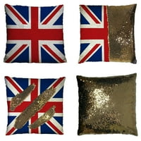 Zastava Ujedinjeno Kraljevstvo Jastučnica Kućni dekor Custun Cover