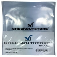CHECKOUTSTORE Crystal Clear Silver Age Strip kesice
