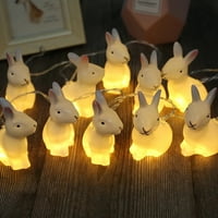 String Light Decorativna šarena LED uskrsna pukotina jaja zečica zečja bajka za zabavu