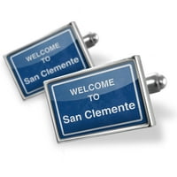 Manžetne znakove Dobrodošli u San Clemente - Neonblond