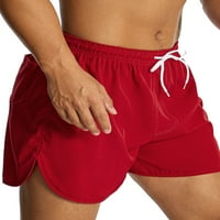 Pudcoco muške kratke hlače za suhe sportske kratke hlače, čvrsti ubojica elastične struke prozračne