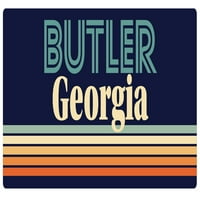 Butler Georgia vinil naljepnica za naljepnicu Retro dizajn