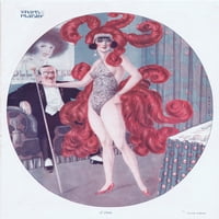 Ilustracija iz Pariza Plaisirs broj 30, novembar Poster Print Mary Evans Jazz Age Club Collection
