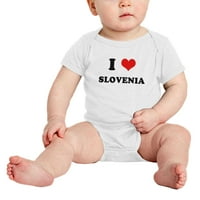 Heart Slovenija voli Sloveniju smiješne slatke dječje romade