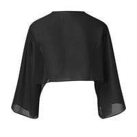 Riforla ženska udobna šifona košulja Ležerne prilike podudarajuća haljina srušena nepravilna moda Solid