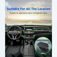 360 ° Spin magnetni nosač telefona Nadzorni karton Magnet Stolk upravljača Voditelj nosač automobila Nosač za telefon za iPhone- MA Samsung-Xiaomi-