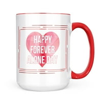 Božićni kolačić Tin Happy Forever Sam Day Valentinovo Hot Pink Geometrijski šaling za srce za ljubitelje čaja za kavu