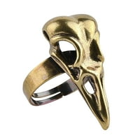 Hemoton Retro modni prsten modne prstene kreativni lik za otvaranje prstenaste nakit
