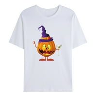 Muška majica, Muški Halloween Graphic TEE majica Slim Fit izlaska TEE PUMPKIN kratki rukav majica Lagana