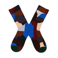 Muška čarapa Čišćenje Unizno ispis ručnika Donje čarape FashionLong Sock Udobne čarape Bljeskalice