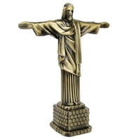 Model Kristovog statue, Brazil Znamenitosti Model, Desktop Dekorativni za poklon dom