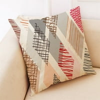 Giligiliso Jesen Decor Decor Decor Cushion Cover Sažetak Geometrijski umjetnički jastučni list Jastuk