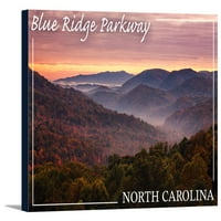 Blue Ridge Parkway - Sjeverna Karolina - Velike Smokey planine - zalazak sunca - FALNERN PRESS PHOTOGRAFIJA