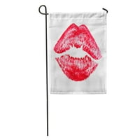 Ružičasti ruž za ružnu crvene usne bijeli poljupci Mark Erotic Dark šminke za zastavu ukrasna zastava