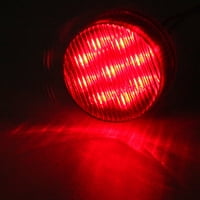 Količina prikolica za kamione vodootporna 2 crvena LED runda Oznaka za čišćenje svjetla 12V W GUMENA