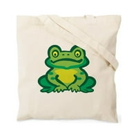 Cafepress - slatka torba žaba - prirodna platna torba, torba za trbuhe