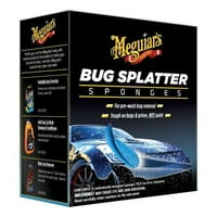 Meguiars g Bug Splatter Car Spungs, 4-in., 5-PK
