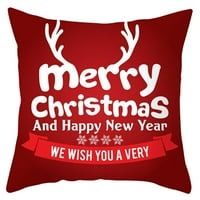 Giligiliso Clearence Početna Božićni jastuk, oblik pahuljice, oblik vilera santa claus, božićna klasična