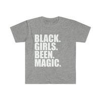 Crne djevojke bile su majica čarobne unise s-3xl crna ponos crna i ponosna