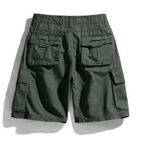 Patlollav muški kratke hlače Ležerne prilike čiste boje na otvorenom Pocket plaža Radne pantalone hlače