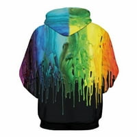 Levmjia muške košulje s dugim rukavima prodaja muška moda casual 3d digitalni ispis sportski pulover