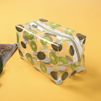 Binpure kozmetička torba, prijenosna prozirna futrola za skladištenje šminke za pucanje voća