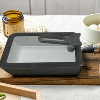 Hemoton Silikonski Tamagoyaki Pan Cover Visible Pan Standardni poklopac Wok pribor za kuhanje