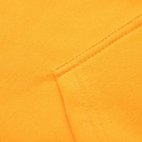 Duksevi za žene Grafički print dugih rukava s kapuljačom s kapuljačom Top bluza pulover džep slatki