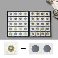FAIRNULL CLIP izdržljive kovanice Kartonski držač Clear Gledanje prozora za prašinu otporni na džepni dom