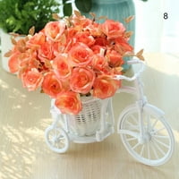 Jzenzero cvjetna korpa vaza široka upotreba za kućnu kuhinju šef za vjenčanje zabave ruža narančasta