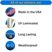 Maine naljepnica za zastavu u obliku losa - samoljepljivi vinil - Vremenska zaštitna - izrađena u SAD