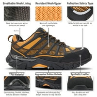 Radne cipele za muškarce prozračne čelične nožne cipele otporne na klizanje EH Industrijske i građevinske