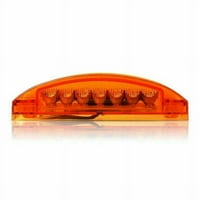 Amber 6 LED pravokutnik bočne markere i klike za prikolice Svjetla Diode sa reflektorima Vodootporna