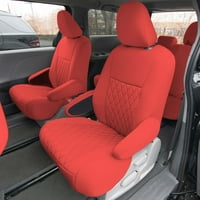 Grupni prilagođeni poklopci sjedala za Toyota Sienna 2011-, srednji set za auto sjedala, automobilski