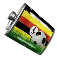 Flask fudbalska ekipa zastava Uganda