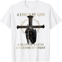 Sin Božji čovjek vjere ratnika Kristom, kršćanska majica
