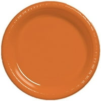 Dodir boje odbrojanih plastičnih ploča, sukobljene naranče