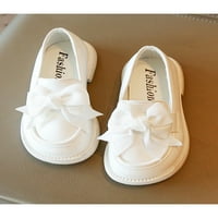 Woolbling Deca Neklizajuća haljina sa niskim potpeticama cipele za venčanje Comfort klizanje na loafer