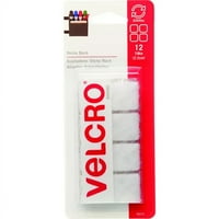Nove marke Velcro ljepljive nazad bijeli kvadratni zatvarač od 12