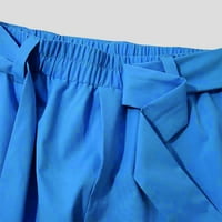 Čvrsta boja obrezane hlače sa svestranim dizajnom osjetljivim modnim muškim muškim gamašima