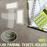 Prozirni parkiralište za parkiranje Držač Clip Car Windscreen ulaznice za ulaznice za fotografije