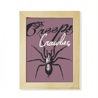 Spider insekt Cobweb ilustracija uzorak Desktop krasni okvir okvira Display umjetno slikanje drveno