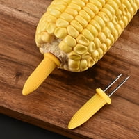 Ručke držača kukuruza za jelo držač kukuruznog čelika od nehrđajućeg čelika napadaju igle na držaču na svaku stranu ušiju kukuruzne kaline i držite se na