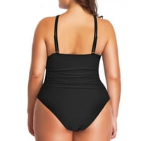 Ženski kupaći kupaći kostimi plus veličine Jedna guma za gumenu rušinu potpuno obloženi kupaći kostim